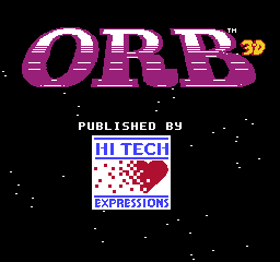 Orb 3D (USA) Title Screen